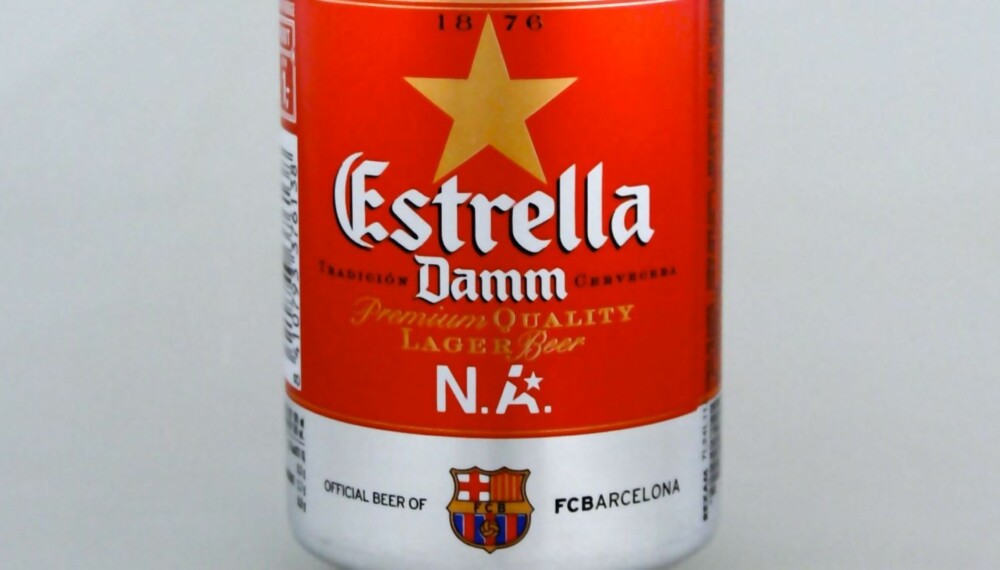 ALKOHOLFRITT ØL: Estrella Damm Non Alcoholic kom på delt sisteplass.