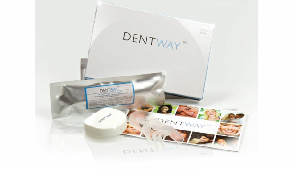 TETST TANNBLEKING: Dentway Starter Kit Regular.