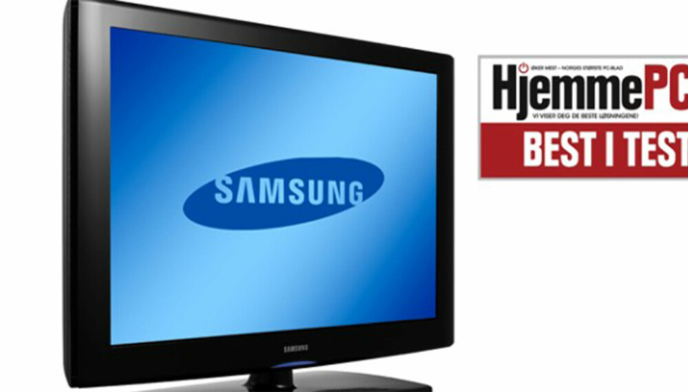 BEST I TEST: Samsung LE-40N87BD er en av de aller beste TV-ene med full HD i sin prisklasse.