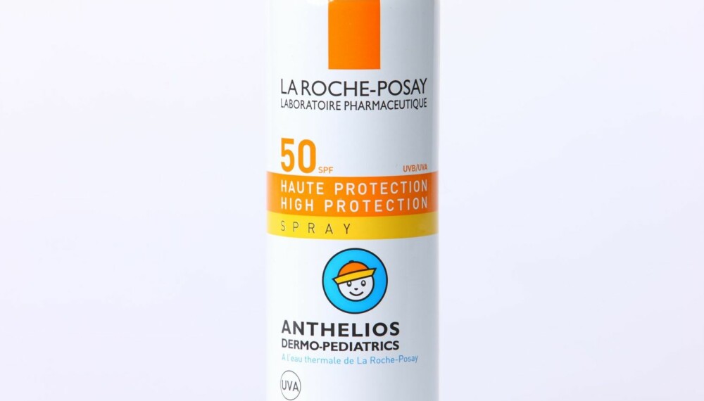 TEST AV SOLKREM: La Roche-Posay Anthelios barn solspray, faktor 50