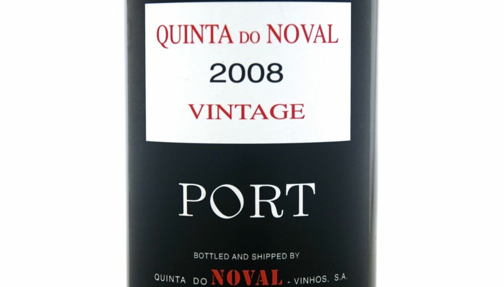 KJELLERVIN: Noval Vintage Port 2008.