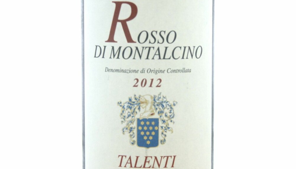 SOMMERFAVORITT: Talenti Rosso di Montalcino 2012. SOMMERFAVORITT: Talenti Rosso di Montalcino 2012.