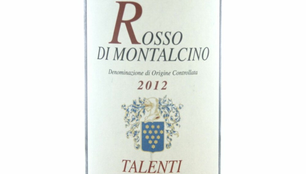 SOMMERFAVORITT: Talenti Rosso di Montalcino 2012.