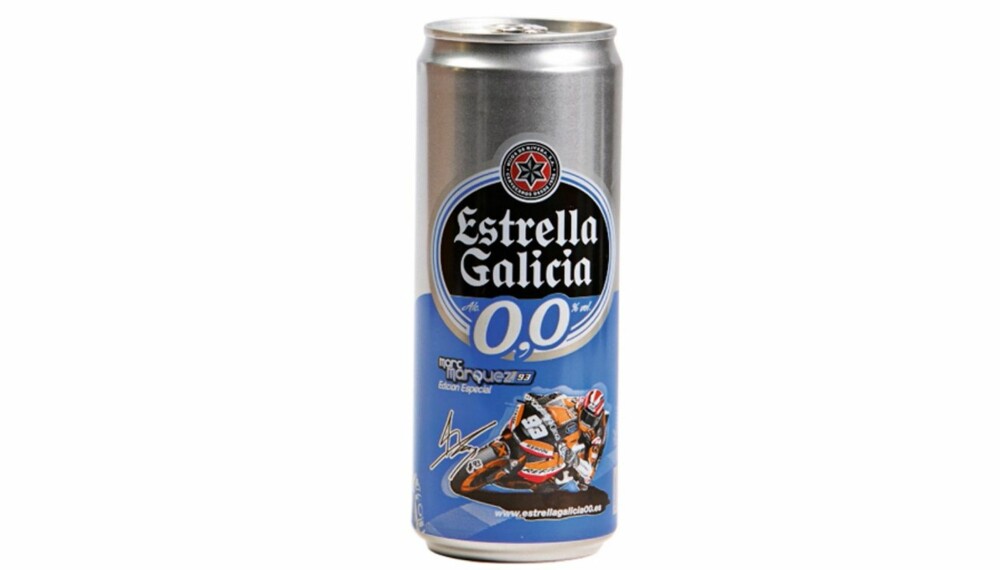 VOND LUKT: Estrella Galicia har en vond aroma som trekker ned.