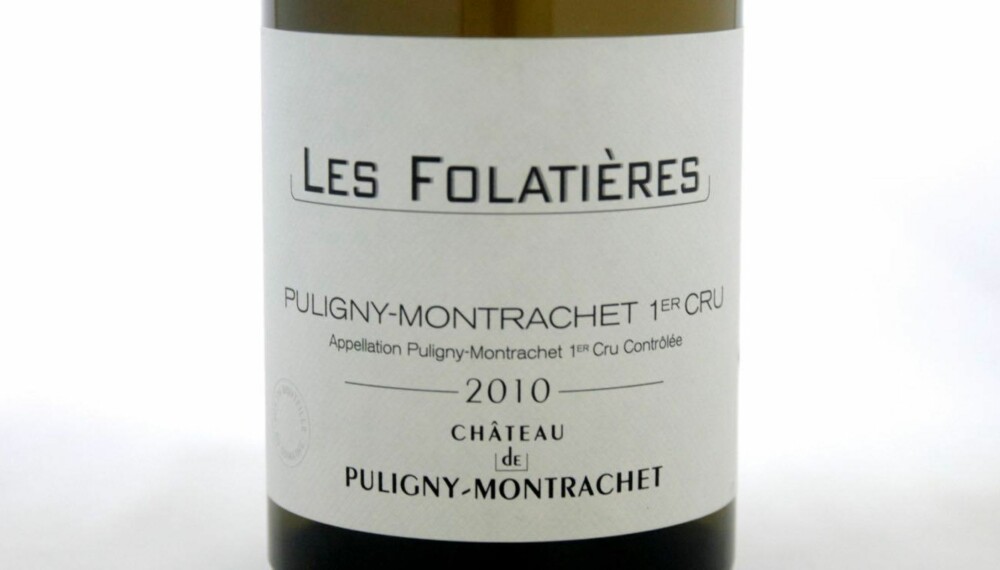 FLOTT VIN: Puligny-Montrachet 1er Cru Les Folatieres 2010.