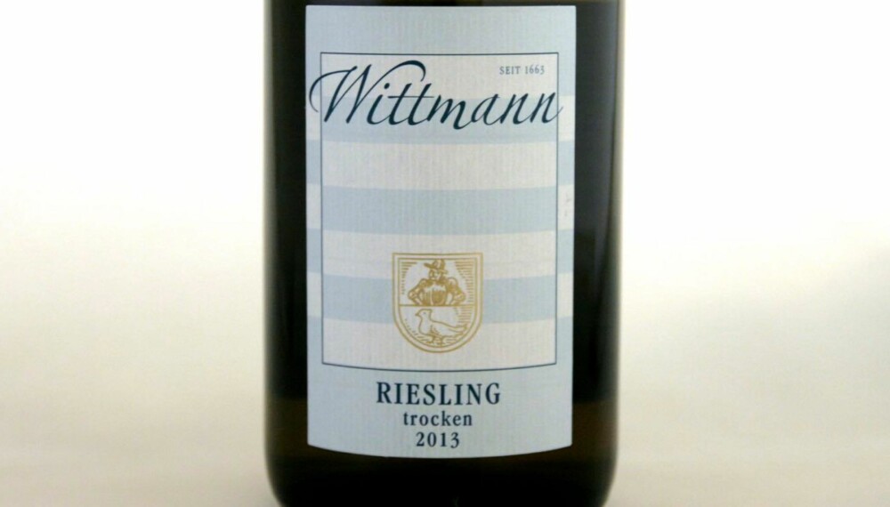 TIL RIBBE: Wittmann Riesling Trocken 2013.