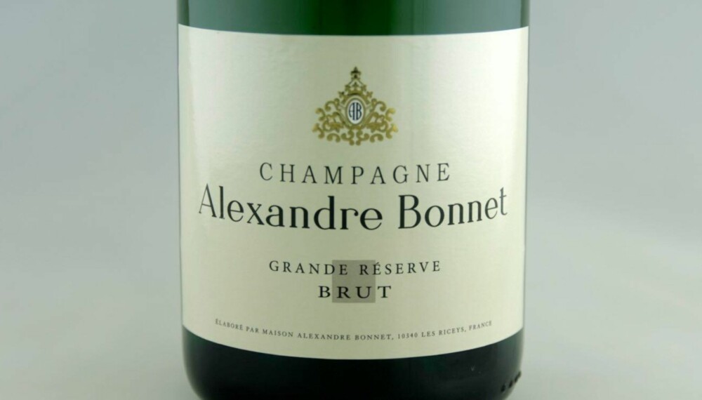 GOD CHAMPAGNE: Alexandre Bonnet Grande Réserve Brut.