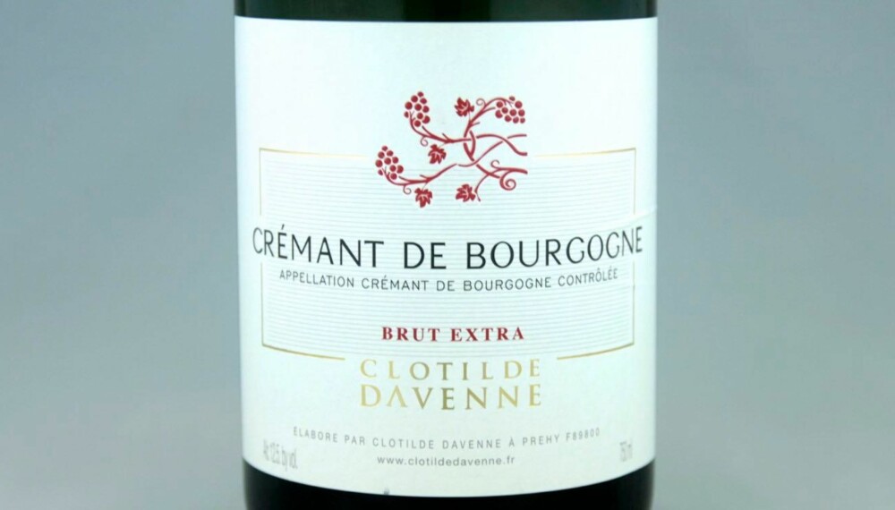 BILLIGE BOBLER: Davenne Crémant de Bourgogne Extra Brut.
