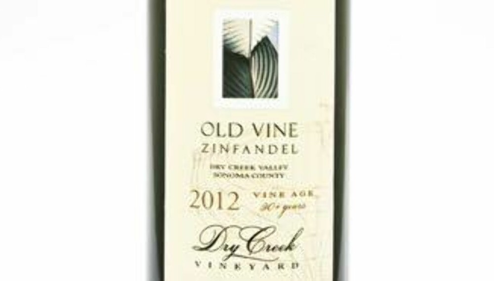 GOD VIN: Dry Creek Old Vine Zinfandel 2012.