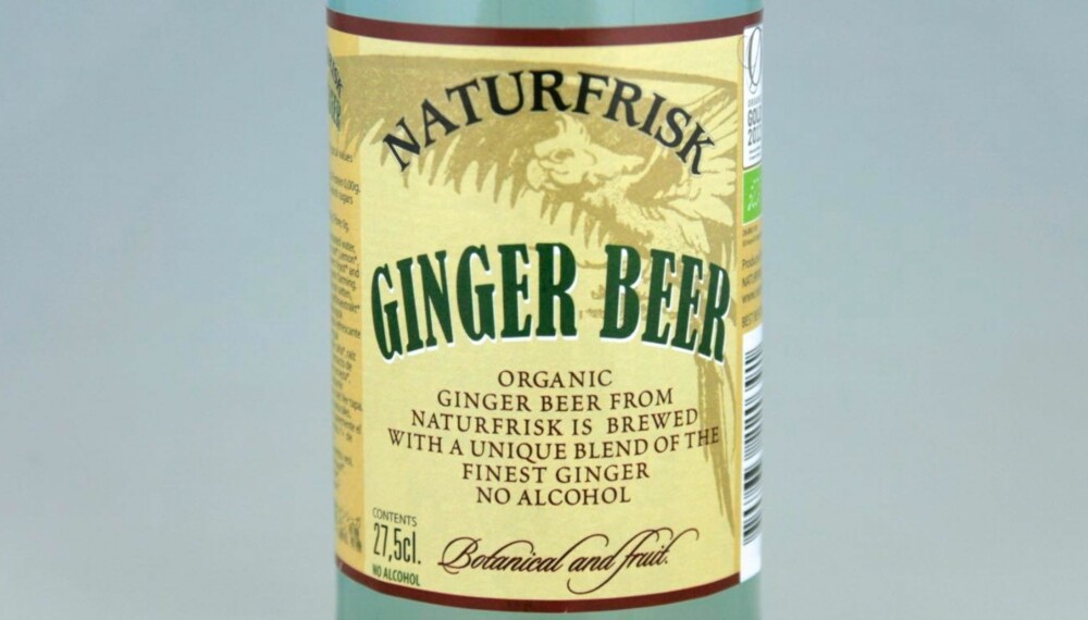 ALKOHOLFRITT: Naturfrisk Ginger Beer.