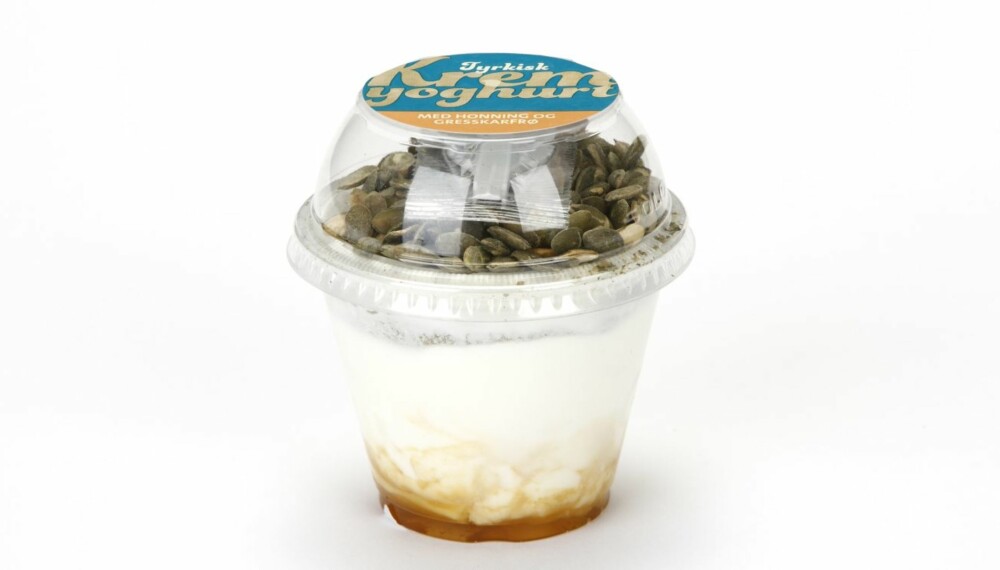NORDIC LUNCH TYRKISK KREM YOGHURT MED HONNING OG GRESSKARFRØ NORDIC LUNCH TYRKISK KREM YOGHURT MED HONNING OG GRESSKARFRØ
