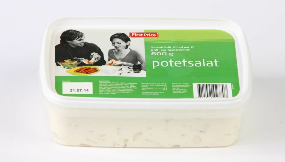 POTETSALAT: Klikk Helse har bedt ernæringsfysiolog Iren Ellingsen om å vurdere næringsinnholdet i 18 typer potetsalat.