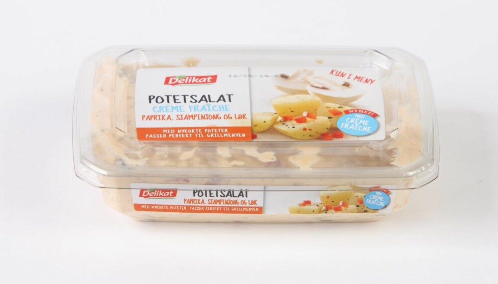 POTETSALAT: Klikk Helse har bedt ernæringsfysiolog Iren Ellingsen om å vurdere næringsinnholdet i 18 typer potetsalat.