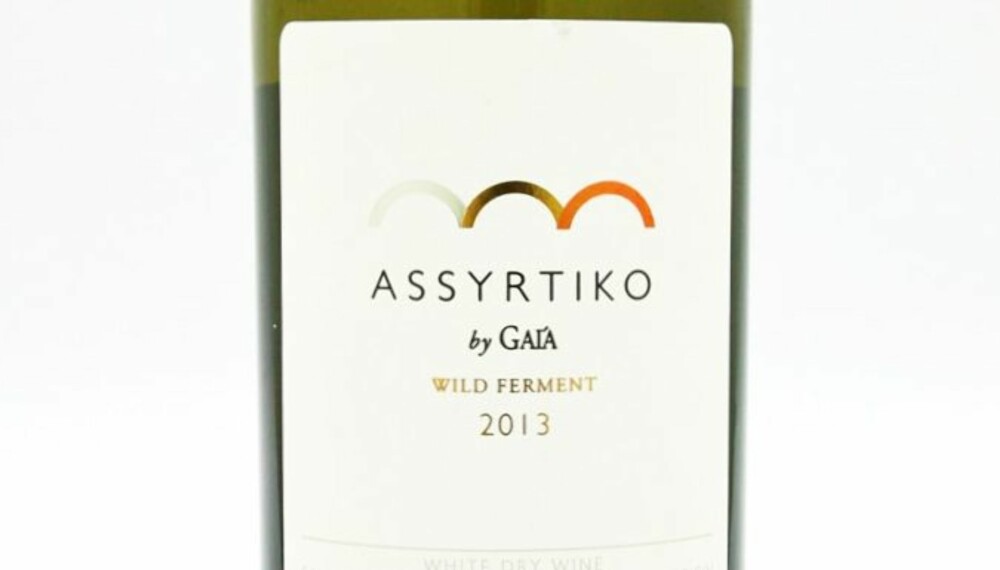 GOD HVITVIN: Assyrtiko by Gaia Wild Ferment 2013.