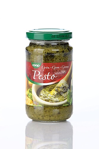 Coop Grønn Pesto.