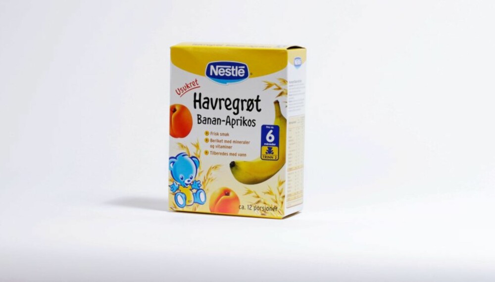 BARNEGRØT: Fra Nestlé