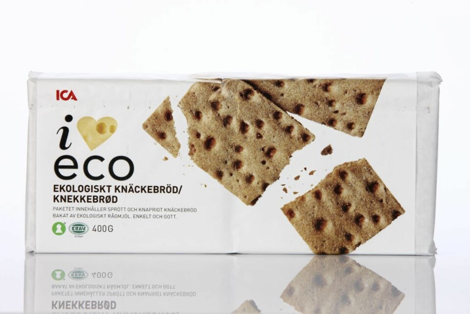 Ica I Love Eco økologisk knekkebrød