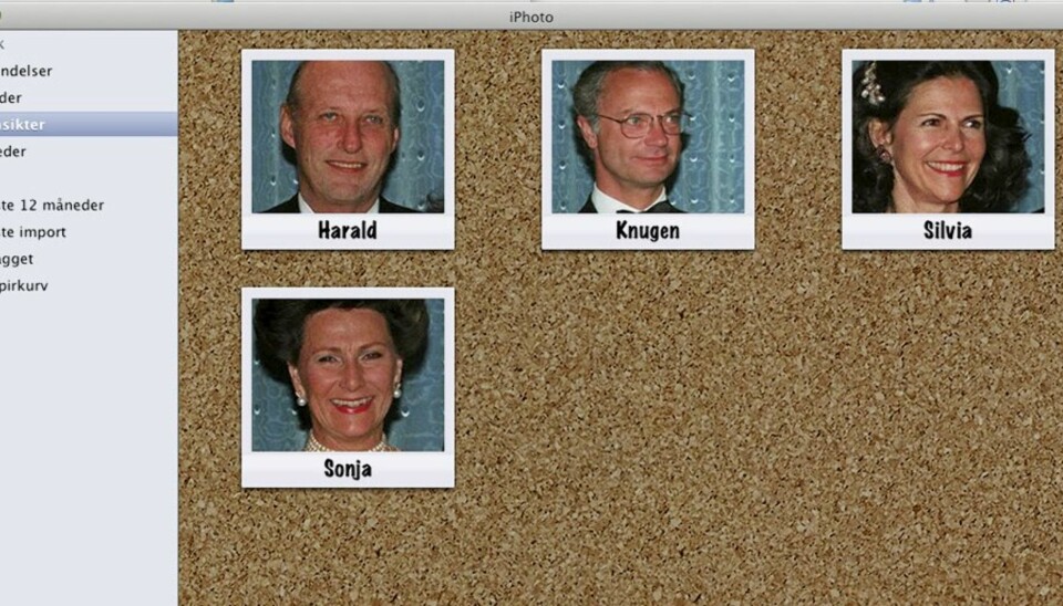 Få orden på bildene med nye iPhoto