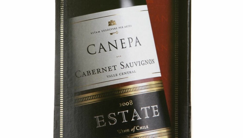 Canepa Classico Cabernet Sauvignon 2008.