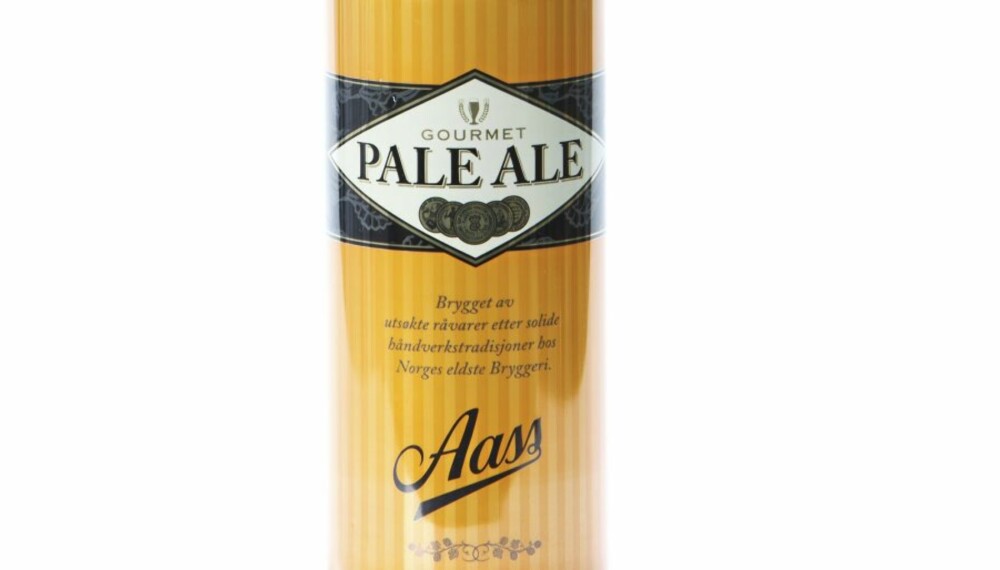 Aass Gourmet Pale Ale.
