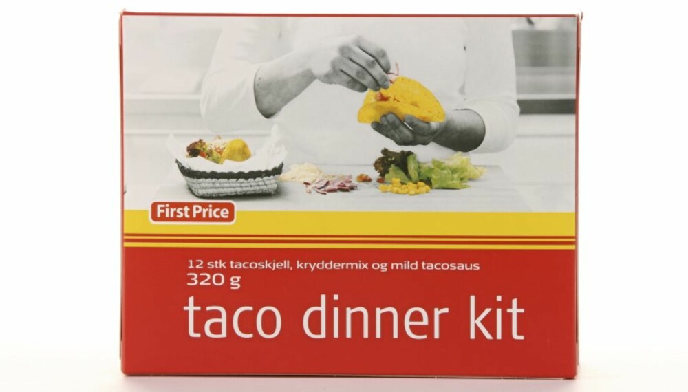 First Price taco dinner kit.