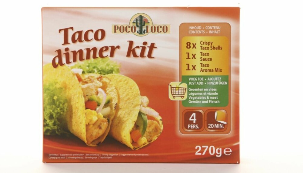 Poco Loco Taco dinner kit.