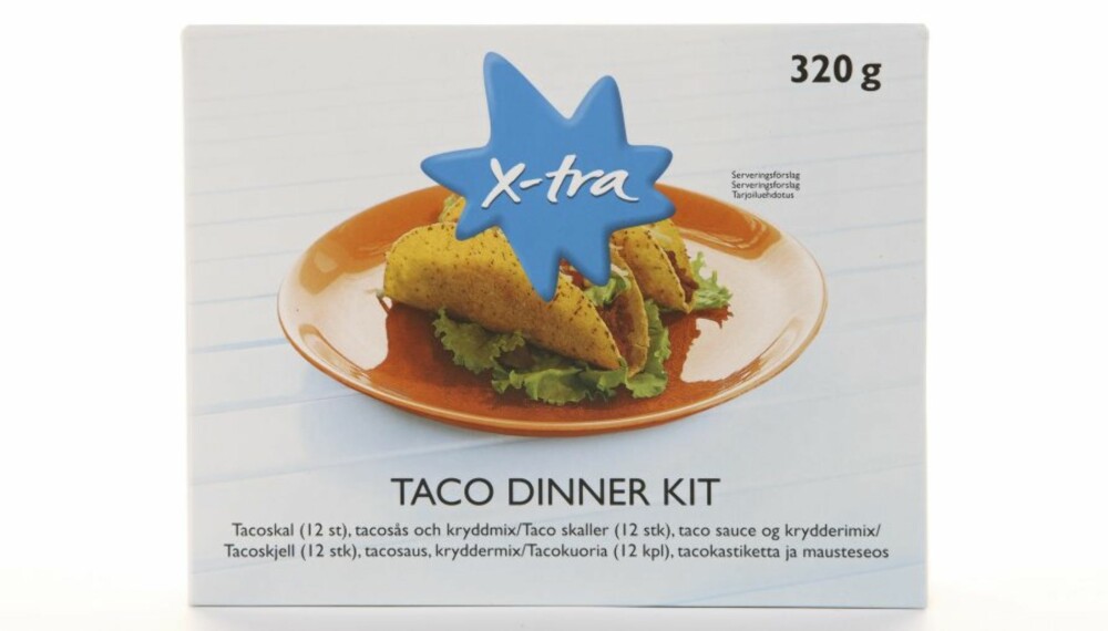 X-tra Taco Dinner Kit.