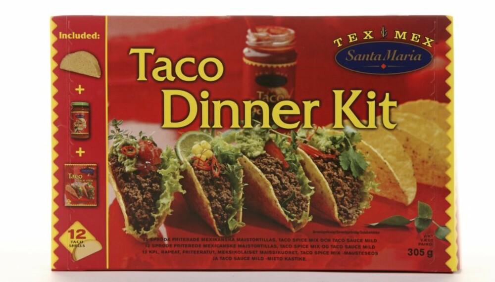 Santa Maria Taco Dinner Kit.