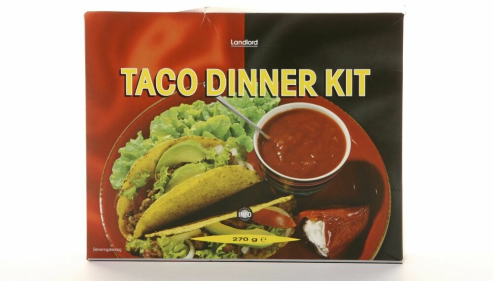 Landlord Taco Dinner Kit.