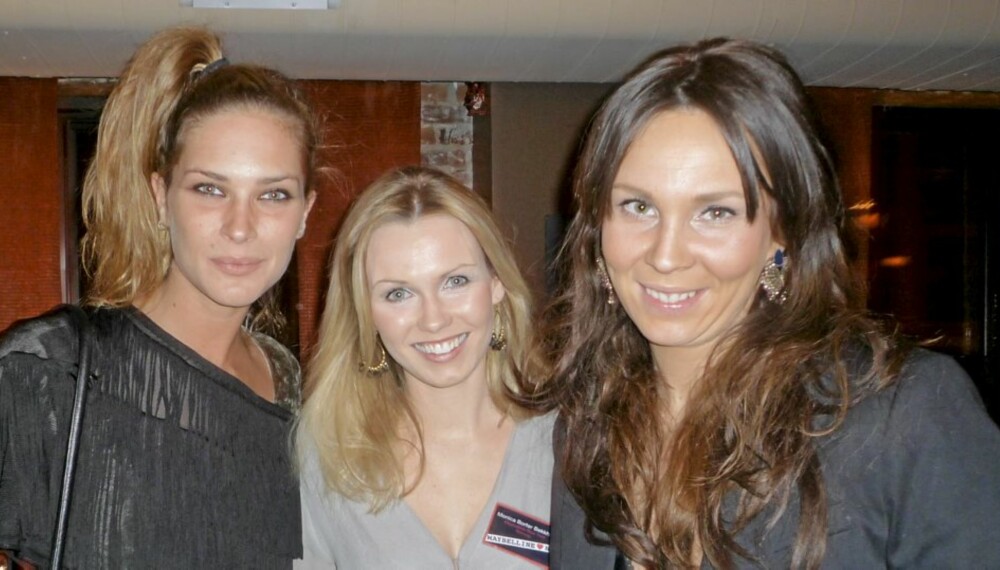 STJERNETREFF: Det Nyes Julie (til høyre) møtte supermodell Erin Wasson (til venstre) i New York.