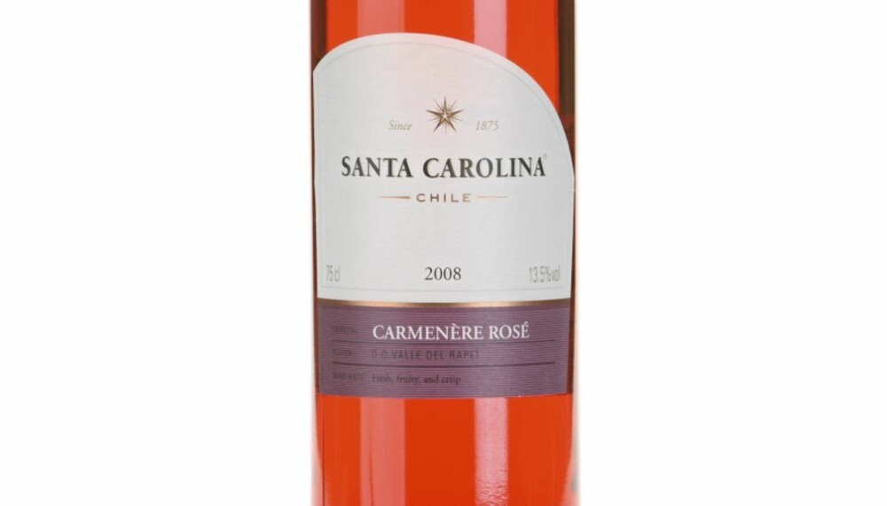 Santa Carolina Carmenère Rosé 2008.