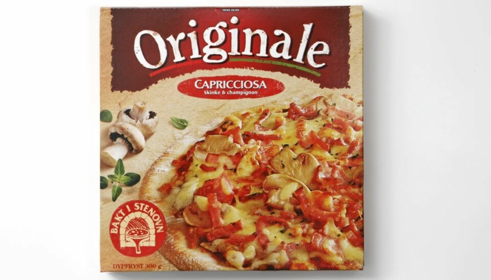 KOMMER GODT UT: Pizza Originale Capricciosa