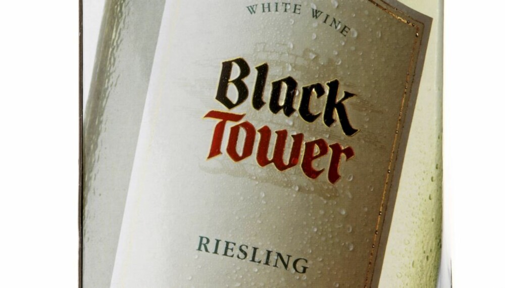 Black Tower Riesling.