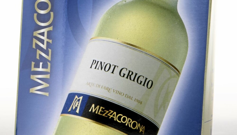 Mezzacorona Pinot Grigio.