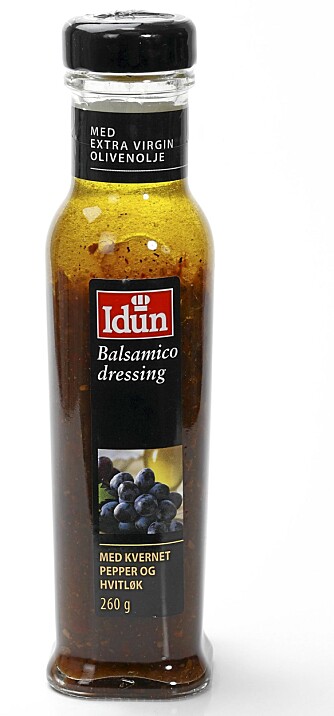 BALSAM FOR GANEN: Iduns balsamico-dressing.