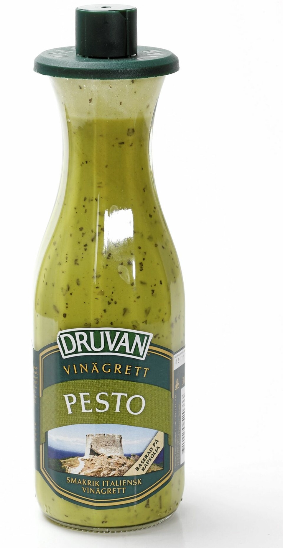 PESTO: Vinaigrette-dressing med karakteristisk smak.