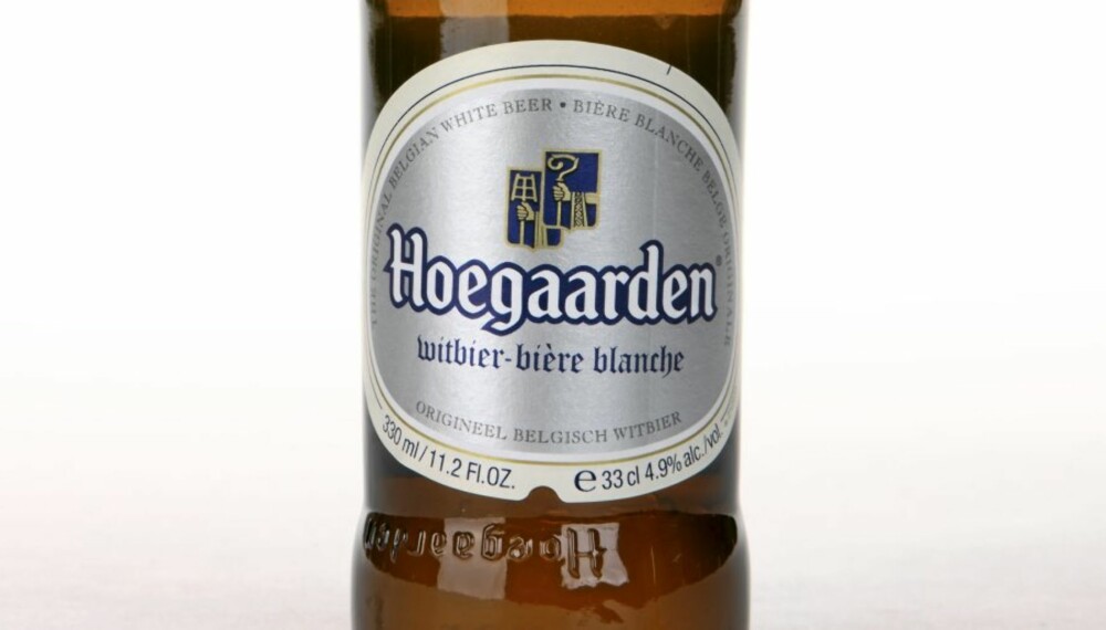 Hoegaarden White Beer.