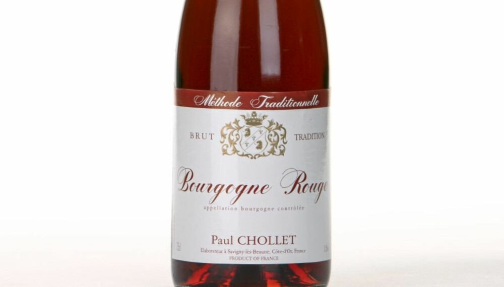 Chollet Bourgogne Rouge Brut Tradition.