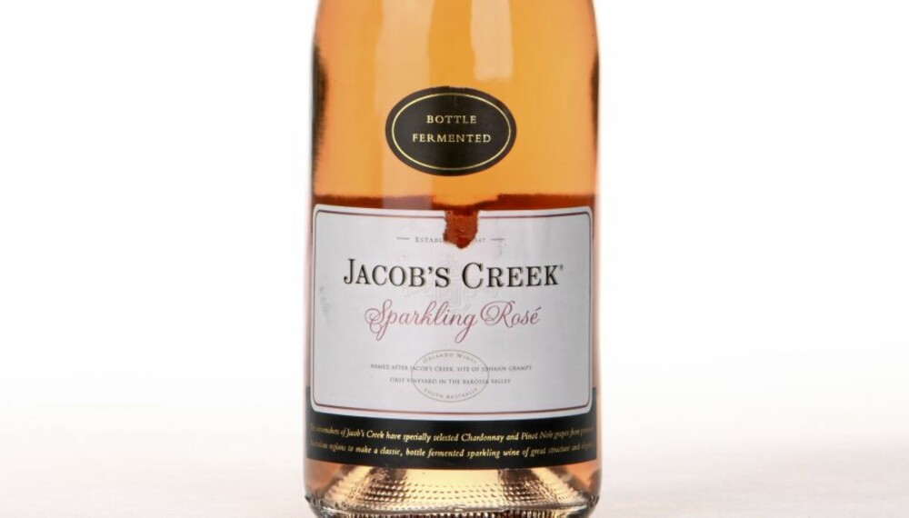 Jacob's Creek Sparkling Rosé.