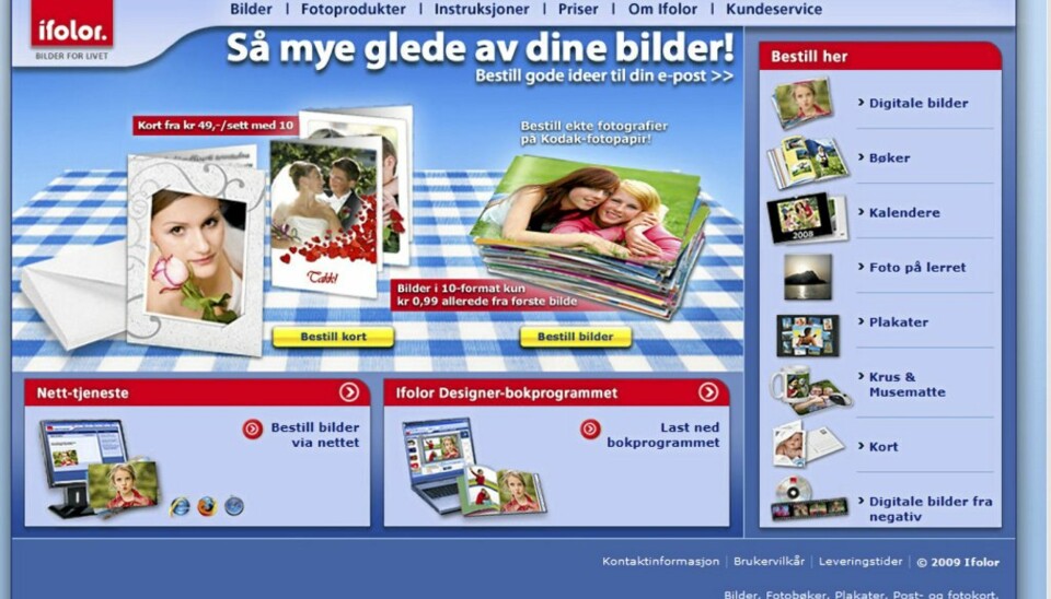 IFOLOR: Greie bilder til en grei pris.