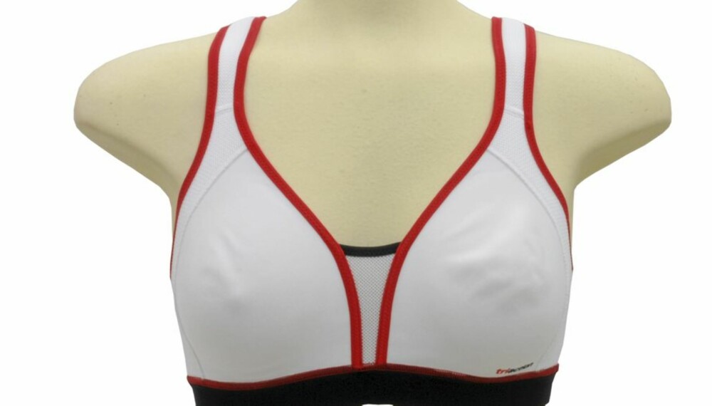 SPORTY DESIGN: Triumph Tri-Action Extreme passer bra for hardere treningsøkter.