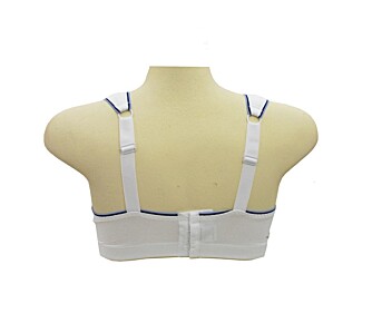 SOLID: Brystene har det trygt og godt i en Abecita Sporty Sportsbra. SOLID: Brystene har det trygt og godt i en Abecita Sporty Sportsbra.