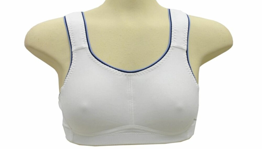 KAN BLI HETT: Det største minuset med Abecita Sporty Sportsbra er ventileringen. KAN BLI HETT: Det største minuset med Abecita Sporty Sportsbra er ventileringen.