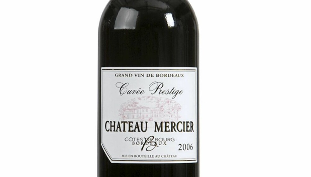 Ch. mercier Cuvée Prestige 2006.