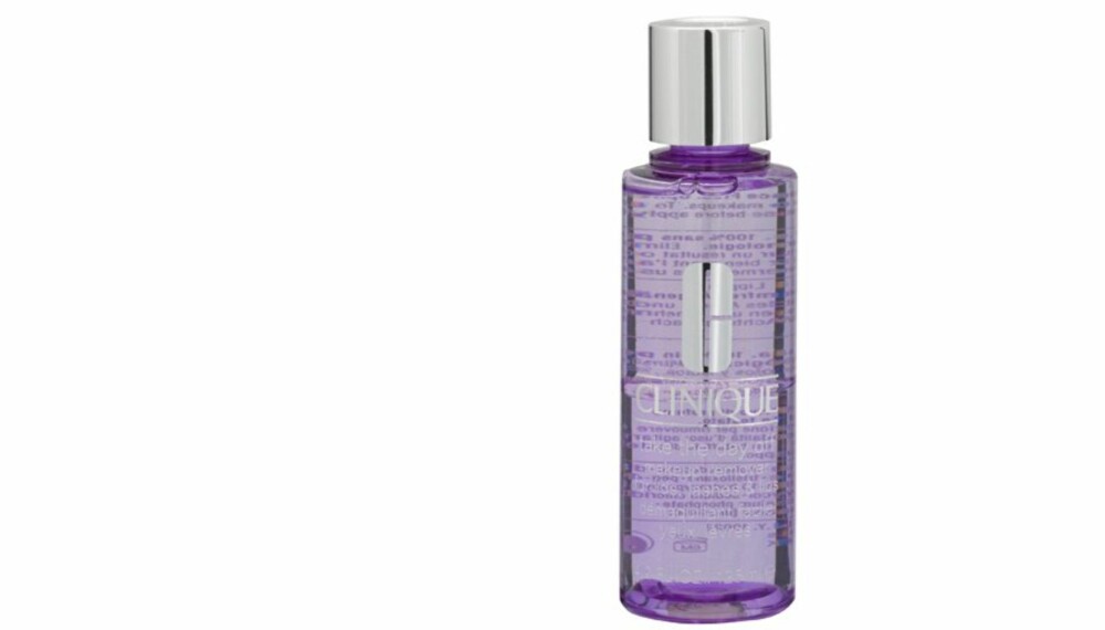 Clinique Take the day off make up remover for lids, lashes and lips.