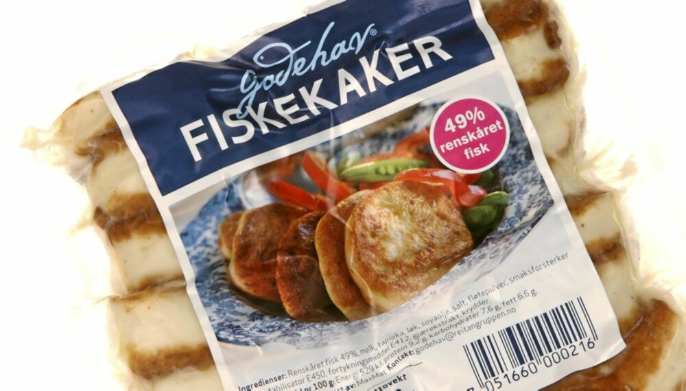 BEST PÅ SMAK: Fiskekakene fra Godehav, Rema 1000 sin billigvariant, er best på smak.