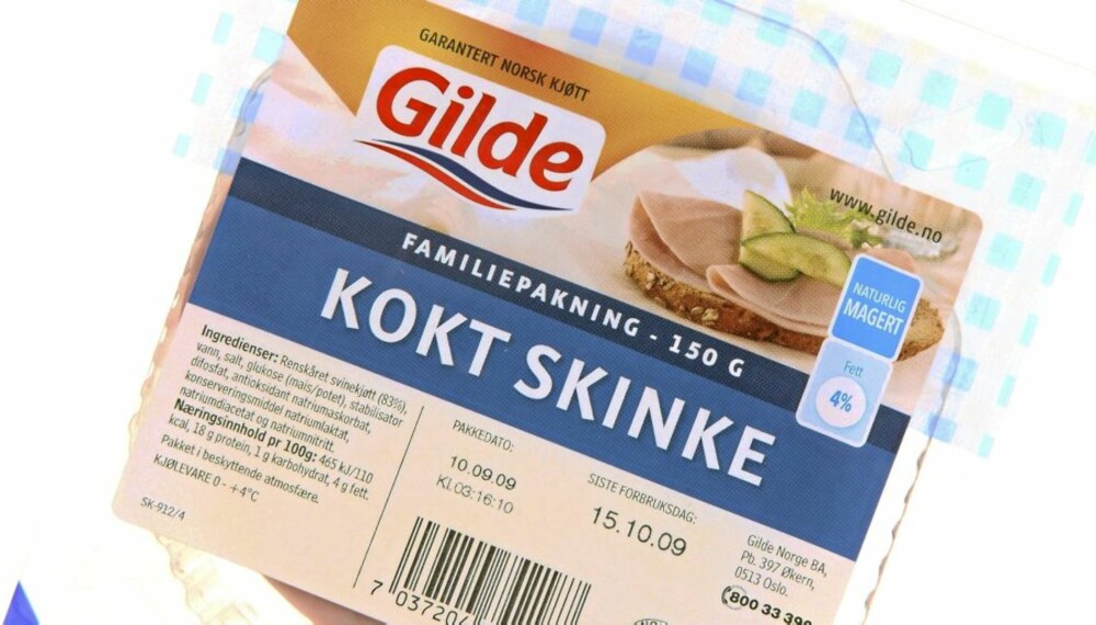 BEST PÅ ALT: Den kokte skinken fra Gilde er den beste av alle skinkene vi testet. Selv om den er dyr, er den verdt pengene.