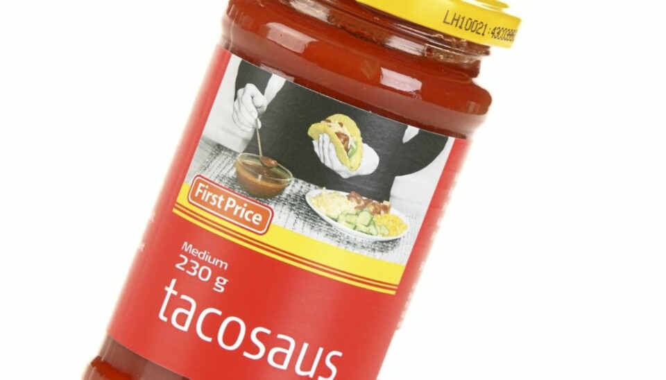 STERKEST: Den sterkeste av alle tacosausene er denne fra First Price.