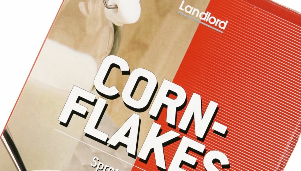 GREI CORNFLAKES: Cornflakes fra Landlord smaker helt greit. Den kan du trygt kjøpe.