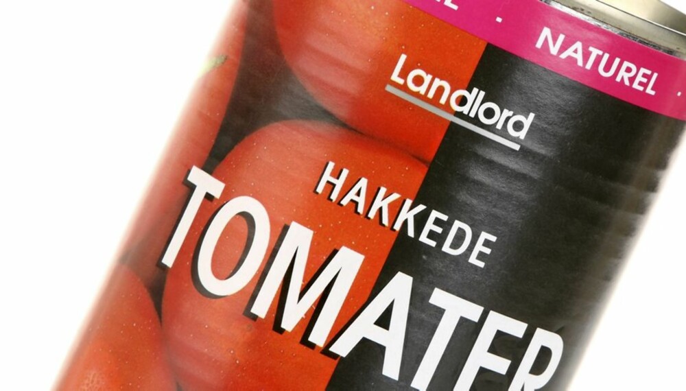BEST PÅ SMAK: De hakkede tomatene fra Landlord kan minne litt om ketchup, men den var absolutt den beste på alt. BEST PÅ SMAK: De hakkede tomatene fra Landlord kan minne litt om ketchup, men den var absolutt den beste på alt.